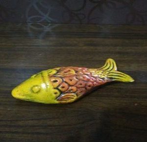 Terracotta Multicolor Fish Symbol Of Wealth & Prosperity