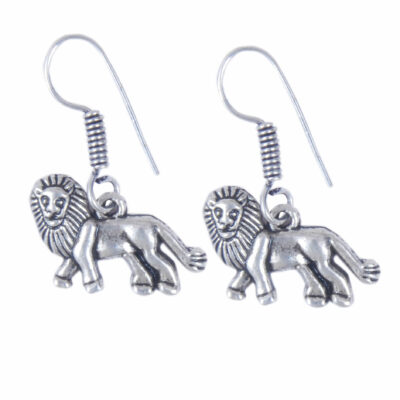 Buy Leo Shape Hanging Silver Earring, And Get 10% Off.
