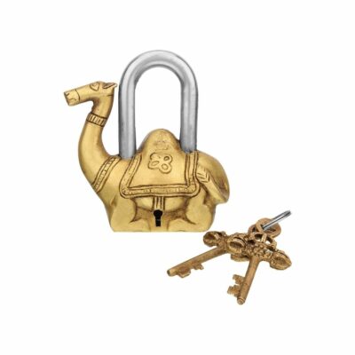 Camel Brass Lock Figure Padlock