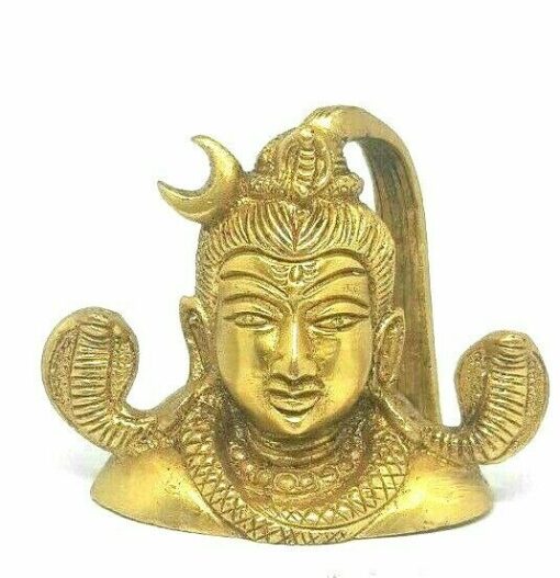 Brass Lord God Shiva Shiv Shivlinga Rudra Statue Idol Figurine