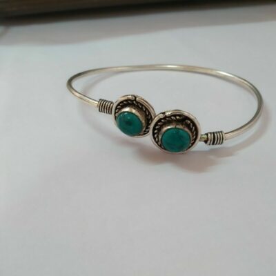 Handmade Turquoise Stone Bracelet Bangle Gift