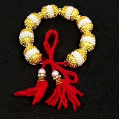 Handcrafted Beads Bangle Bracelet