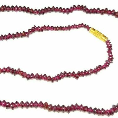 Handmade Garnet Necklace