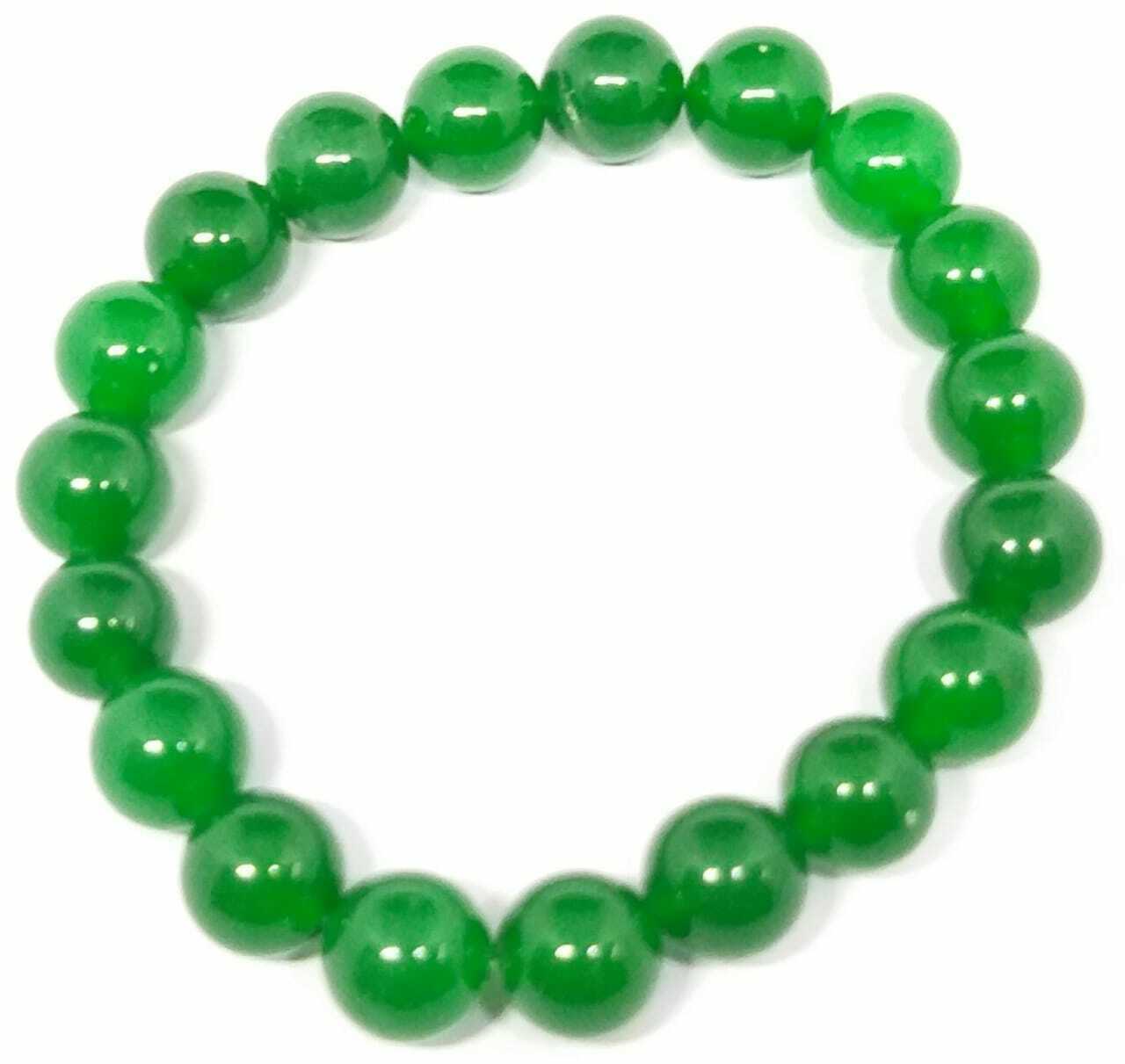 Nice Indonesian Green Nephrite Jade Bangle - Handcrafted Jade Jewelry