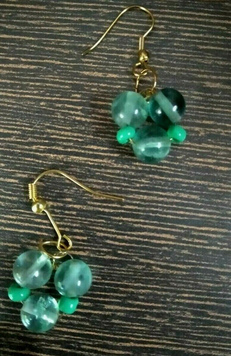 Green Jade Earrings Gold and Diamonds SERENITY DROP 99929831121
