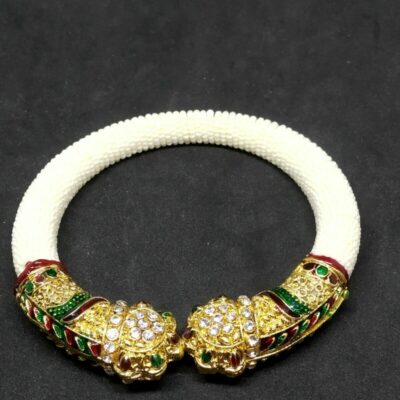 Kundan Meenakari Bracelet Jewelry Gift For Women
