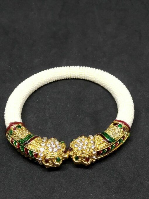 Kundan Meenakari Bracelet Jewelry Gift For Women