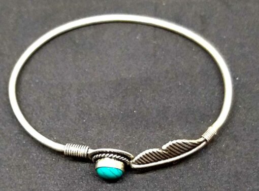 Handcrafted Turquoise Studded Bracelet Jewelry Gift