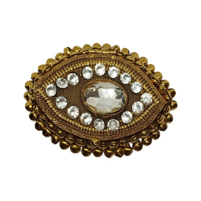 Buy Crystal Stone Gold Jewelry Box