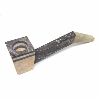 Handcarfted Tobacco Hookah Cigar Marble Stone Pipe.