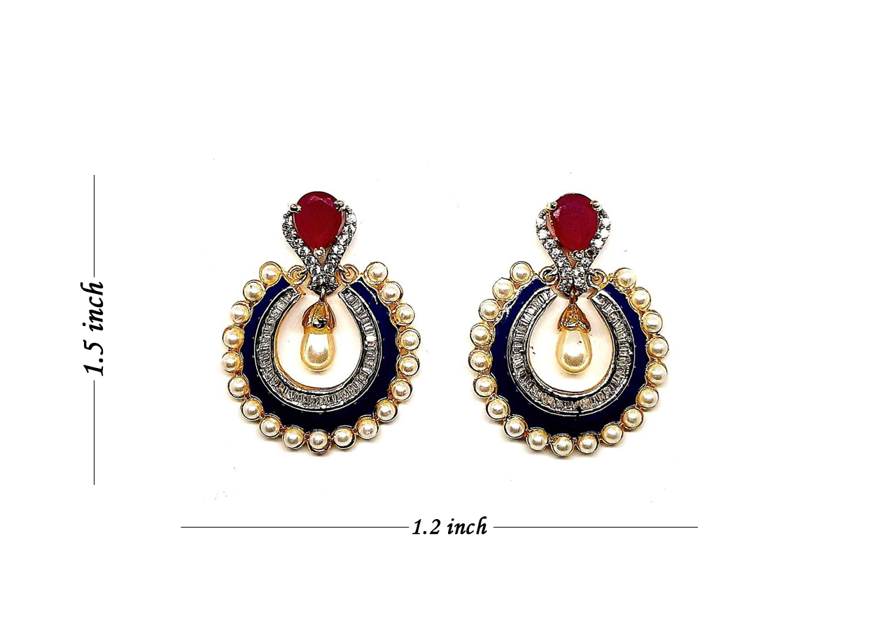 Discover more than 131 navy blue earrings online