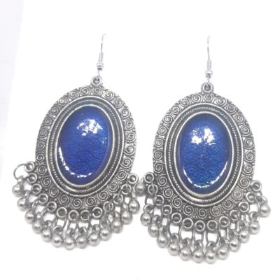 Handcrafted Beautiful Blue Earrings For Women Online