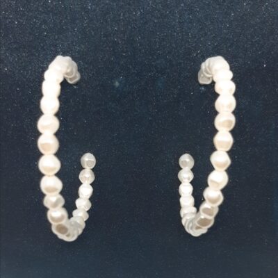 Buy White Pearl Earrings For Women's Online.