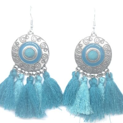 Buy Turquoise Color Beautiful Earrings For Women's