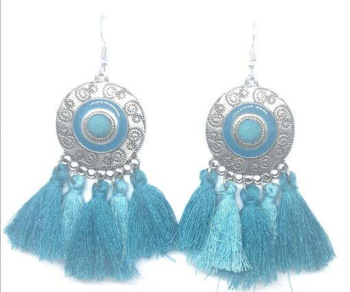 Buy Turquoise Color Beautiful Earrings For Women's