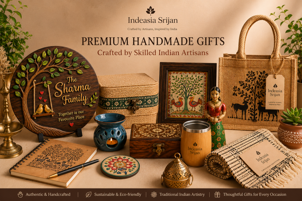 Authentic handmade gifts and artisan-crafted home décor from Indeasia Srijan