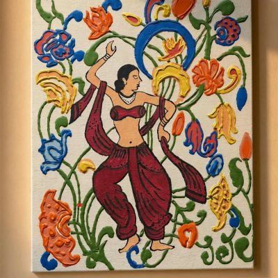 Handmade Indian Painting on Canvas